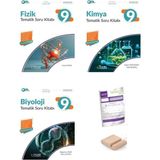 Palme Yayıncılık 9. Sınıf Fizik Tematik Soru Kitabı - Kimya Tematik Soru Kitabı - Biyoloji Tematik Soru Kitabı + Telefon Tutucu - Deneme