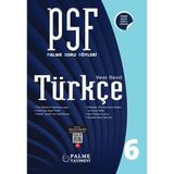 Palme Yayıncılık - Akademik Kitaplar Palme Psf 6.sınıf Türkçe Soru Föyleri