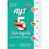 Palme Yayıncılık AYT Eşit Ağır'lik 5 Deneme Palme Yayıncı'lik Yayınları