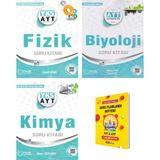 Palme Yayıncılık AYT Fizik Kimya ve Biyoloji 3'lü Set Soru Kitabı - Planlama Defteri