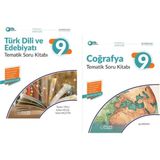 Palme Yayıncılık Palme Yayınevi 9.sınıf Joker Edebiyat - Coğrafya Tematik Soru Bankası - Soru Kitabı