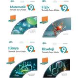 Palme Yayıncılık Palme Yayınevi 9.sınıf Joker Matematik - Fizik - Kimya - Biyoloji Tematik Soru Bankası - Soru Kitabı