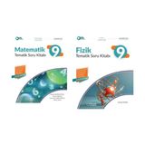 Palme Yayıncılık Palme Yayınevi 9.sınıf Joker Matematik - Fizik Tematik Soru Bankası - Soru Kitabı