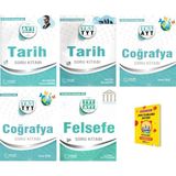 Palme Yayıncılık TYT - AYT Tarih Coğrafya ve Felsefe Soru Kitabı 5'li Set - Planlama Defteri