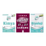 Palme Yayıncılık TYT Biyoloji Kimya Soru Bankası Paragraf 15X20 Deneme Seti