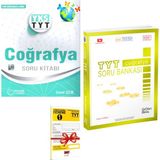 Palme Yayıncılık TYT Coğrafya Soru Kitabı ve 345 Yayınları TYT Coğrafya Soru Bankası Seti - Deneme