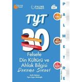Palme Yayıncılık TYT Felsefe Din Kültürü ve Ahlak Bilgisi 30 Deneme Sınavı