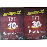 Palme Yayıncılık Tyt Fizik Deneme Sınavı 30'lu Enerji+Tyt Matematik Deneme Sınavı 10'lu