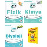 Palme Yayıncılık TYT Fizik Kimya ve Biyoloji Soru Kitabı 3'lü Set - Planlama Defteri