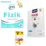 Palme Yayıncılık TYT Fizik Soru Kitabı ve Limit Yayınları TYT Fizik Soru Bankası Seti - Deneme