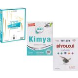 Palme Yayıncılık Tyt Kimya Üç Dört Beş Fizik Biyoloji Soru Bankası 3 Kitap Set