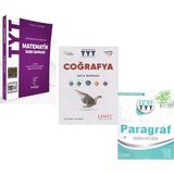 Palme Yayıncılık Tyt Limit Coğrafya Karekök Matematik Paragraf Soru Bankası 3 Kitap Set