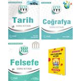 Palme Yayıncılık TYT Tarih Coğrafya ve Felsefe Soru Kitabı 3'lü Set - Planlama Defteri