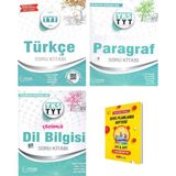 Palme Yayıncılık TYT Türkçe Paragraf ve Dilbilgisi Soru Kitabı 3'lü Set - Planlama Defteri