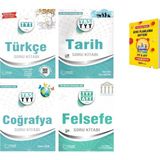 Palme Yayıncılık TYT Türkçe Tarih Coğrafya ve Felsefe Soru Kitabı 4'lü Set - Planlama Defteri