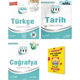 Palme Yayıncılık TYT Türkçe Tarih ve Coğrafya Soru Kitabı 3'lü Set - Planlama Defteri