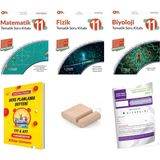 Palme Yayınevi 11.sınıf Fizik Biyoloji Matematik Soru Kitabı-Maarif Model 2027+TYT Deneme+Tlf Tutucu+Plan Def