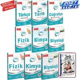Palme Yayınevi 2027 Tyt Türkçe-Tarih-Coğr-Fizik-Kimya-Biyoloji /ayt Fizik-Kimya-Biyoloji Video Çözümlü Soru Bankası
