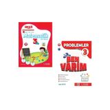 Palme Yayınevi 3.SINIF TEK İLKOKUL MATEMATİK SORU KİTABI & PROBLEMLER YANINDA BEN VARIM SORU KİTABI (2 KİTAP)