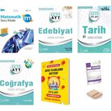 Palme Yayınevi Ayt Edebiyat Matematik Tarih Coğrafya Soru Bankası Yks 2027+TYT Deneme+Telefon Tutucu+Plan Defteri