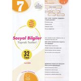 Palme Yayınevi Hazırlık Yaprak Test 7. Sınıf Sosyal Bilgiler