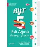 Palme Yayınevi Hazırlık Yks 1. Dönem Ayt 5 Deneme Sınavı Eşit Ağırlık Palmetre
