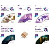 Palme Yayınevi Palme 10. Sınıf 2027 Maarif Edebiyat Tarih Coğrafya Din ve Felsefe 5li Set Soru Bankası + Telefon Standı