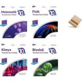 Palme Yayınevi Palme 10. Sınıf 2027 Maarif Matematik Fizik Kimya ve Biyoloji Sayısal Soru Bankası + Telefon Standı