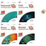 Palme Yayınevi Palme 11. Sınıf Maarif Tematik Matematik Fizik Kimya ve Biyoloji 4lü Sayısal Soru Kitabı + Telefon Standı