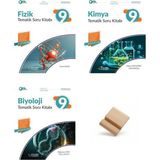 Palme Yayınevi Palme 9. Sınıf 2027 Maarif Fizik Kimya ve Biyoloji Tematik Soru Bankası 3lü Set + Telefon Standı