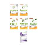 Palme Yayınevi PALME TYT SAYISAL Konu Anlatım Seti Matematik + Geometri + Fizik + Kimya + Biyoloji + TYT Deneme