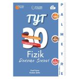 Palme Yayınevi Palme YKS TYT Fizik Palmetre 30 Deneme Sınavı Video Çözümlü Palme Yayınları