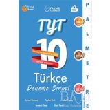 Palme Yayınevi Palme YKS TYT Türkçe Palmetre 10 Deneme Sınavı Video Çözümlü Palme Yayınları (Mavi)