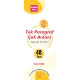 Palme Yayınevi Tek Paragraf Çok Anlam Yaprak Test (48 Test )