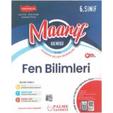 Palme Yayınları 6. Sınıf Maarif Serisi Fen Bilimleri Haftalık Deneme 41 Föy