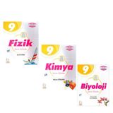 Palme Yayınları - 9. Sınıf Fizik Kimya ve Biyoloji Soru Bankası Seti 3 Kitap