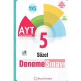 Palme Yayınları AYT Sözel 5 Deneme Sınavı