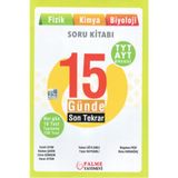 Palme Yayınları TYT AYT Öncesi 15 Günde Son Tekrar Fizik Kimya Biyoloji Soru Kitabı