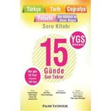 Palme Yayınları Ygs 15 Günde Ea ve Sözel Adaylar Son Tekrar Soru Kitabı