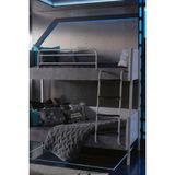 Palmera Space Norden Metal Ranza 100X200 / 120X200 - Uzay Temalı Sağlam Iskelet - Gri