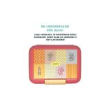 Palmira Demir 1600ML Lunchbox Sevimli Kedi Desenli Tek Katlı 2 Bölmeli Pp Plastik Sefer Tası Yemek Kutusu - 0,5 L