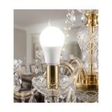 Palmira Demir 5 Adet E27 LED Ampul – Tasarruflu Beyaz Işık LED Ampul Seti, Enerji Verimli Aydınlatma, Uzun Ömürlü ve Düşük Tüketimli E27 Duy LED Lamba (62, Vat) - Altın
