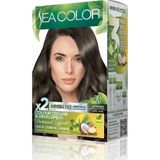 Palmira Demir Amonyaksız, Vegan, Doğal, Besleyici Kalıcı Saç BOYASI%100 Beyaz Kapama (1 Paket 2 x 50 ml Boya & Oksidan) (Küllü Kumral 7.1)