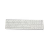 Palmira Demir Apple Magic Keyboard 3 A2520 Numerik Türkçe Q Klavye Koruyucu – Iso Ters L Enter Uyumlu Ultra Ince Clear Silikon Kaplama Toz ve Sıvı Koruma Transparent Keyboard Cover Şeffaf