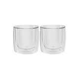 Palmira Demir Çift Camlı 2'li Viski Bardağı, 266 Ml, Cam, Şeffaf Cam - 0 - Siyah
