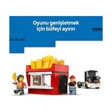 Palmira Demir City Patates Kızartması Kamyonu 60488 – 5 Yaş ve Üzeri Çocuklar Için Satıcı ve Müşteri Minifigürü ile Yemek Aksesuarları Içeren Yaratıcı Oyuncak Yapım Seti, Çocuklar Için Hediye Fikri (216 Parça)