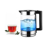 Palmira Demir CK-252 Excellent Kettle 1.8 L Cam Gövdeli Su Isıtıcı | 2200W Hızlı Kaynatma | LED Aydınlatmalı | Paslanmaz Çelik Taban | Otomatik Kapanma | Gold - 1650 W