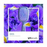 Palmira Demir Fhı Heat Unbrush Islak ve Kuru Bacalı Dolaşık Açıcı Saç Fırçası, Iris Koyu Mavi