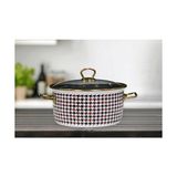 Palmira Demir Forte Red Emaye Kızartma Tenceresi 22 cm - 51R-Turuncu - 1 L