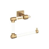 Palmira Demir Glacio Şeffaf/şampanya Bronz Çağdaş 5-7/16 Inç (138 Mm) Uzunluk Havlu Halkası